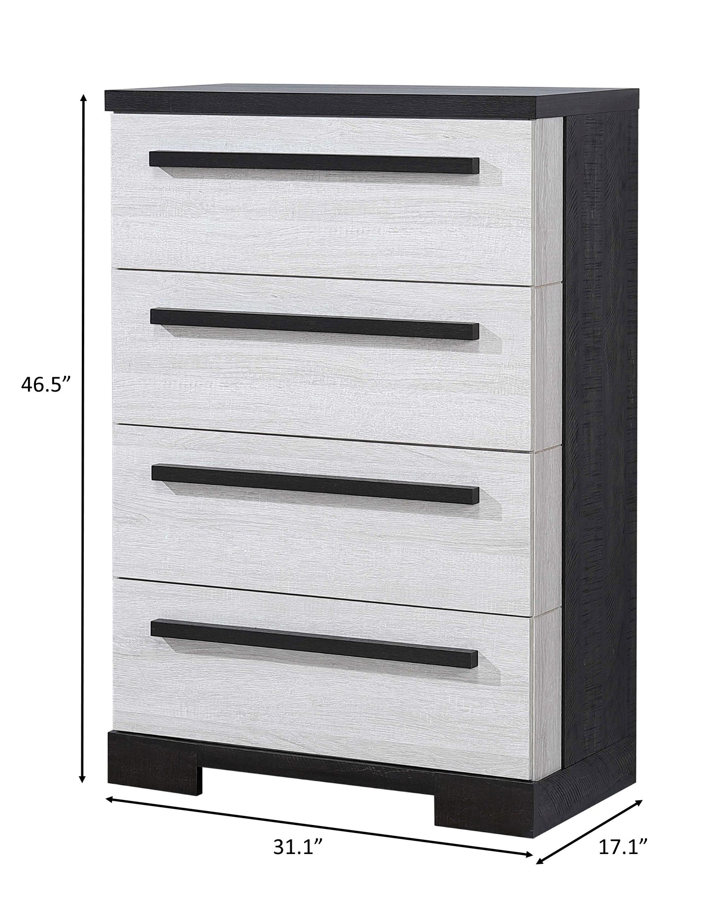 REMINGTON BEDROOM BLACK/WHITE