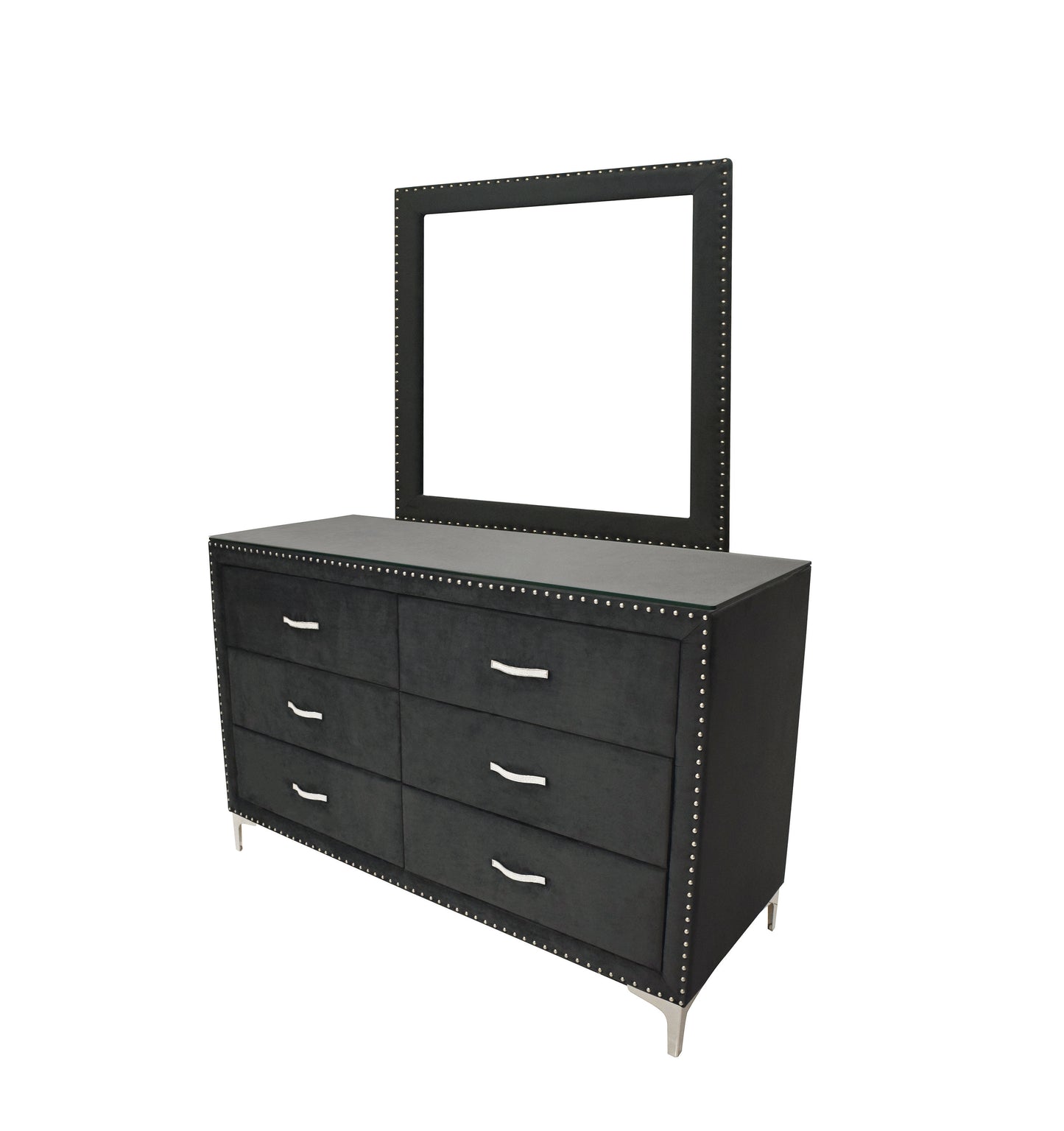 LUCINDA BEDROOM GROUP (BLACK) (CM)