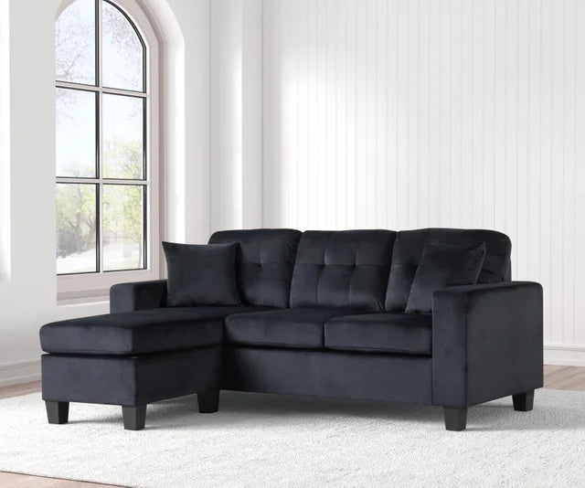 Cris Black - Reversible Sectional (HH)