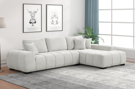Manhattan2 - Gray Sectional (HH)