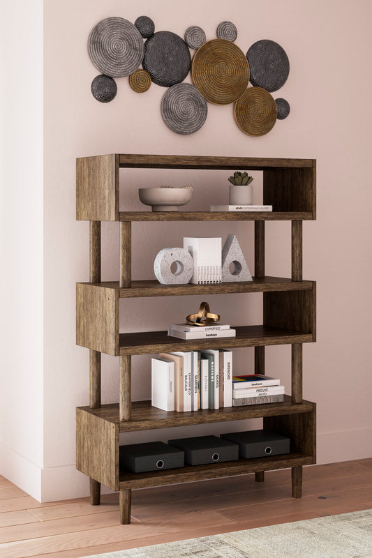 H683-17 - Bookcase (Warm Brown) (HH)