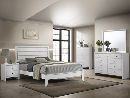 EVAN WHITE BEDROOM GROUP (CM)