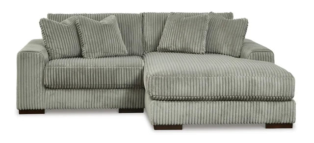 Fog - Gray Sectional 2PC Set