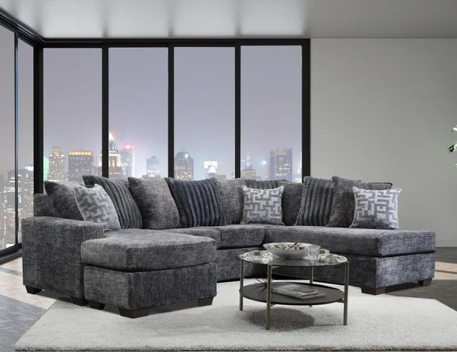 Galatic Charcoal Sectional