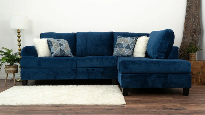 Jamba Navy 124" Sectional