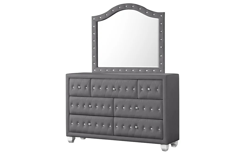 Olivia (Grey  Bed group (NEW)