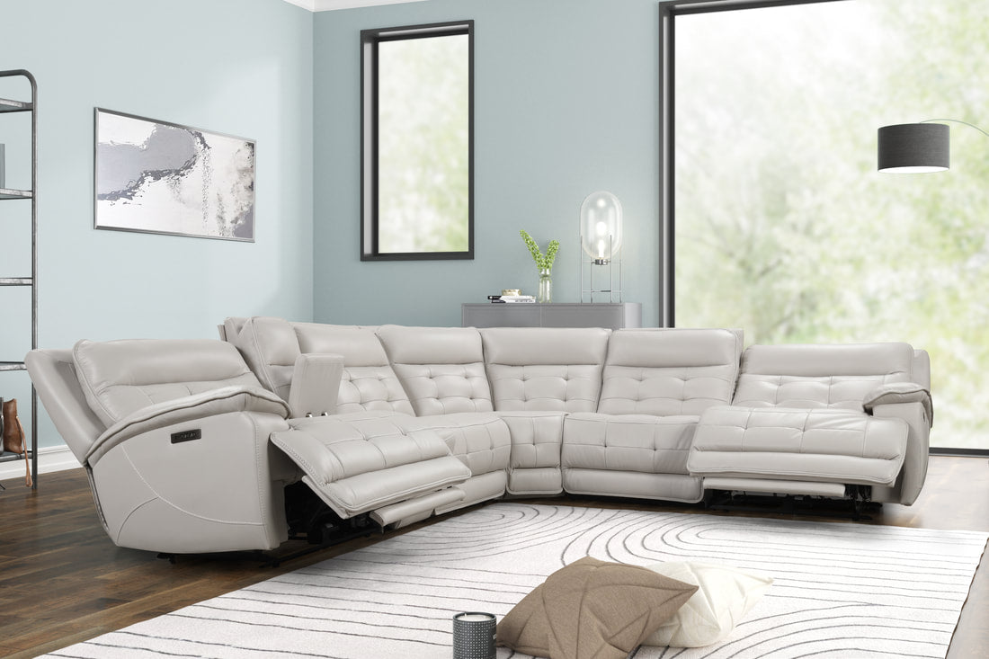 Palma Sand- OVERSIZED Power Reclining Sectional(HH)