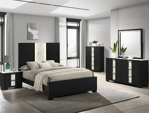 RANGLEY BLACK BEDROOM GROUP (CM)