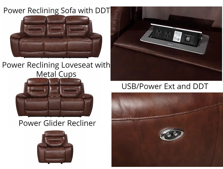 Rosewood TT 3PC (Power Leather) (NE)