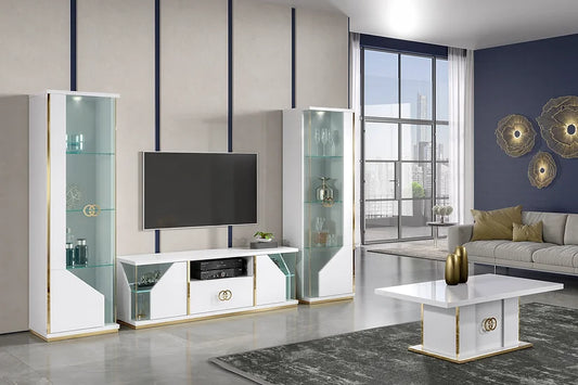 Vogue Living  COFFEE TABLE AND MEDIA SET(new e)